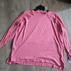 American Eagle Outfitters Coral Long Sleeve Shirt Nwt Size Large Sweater